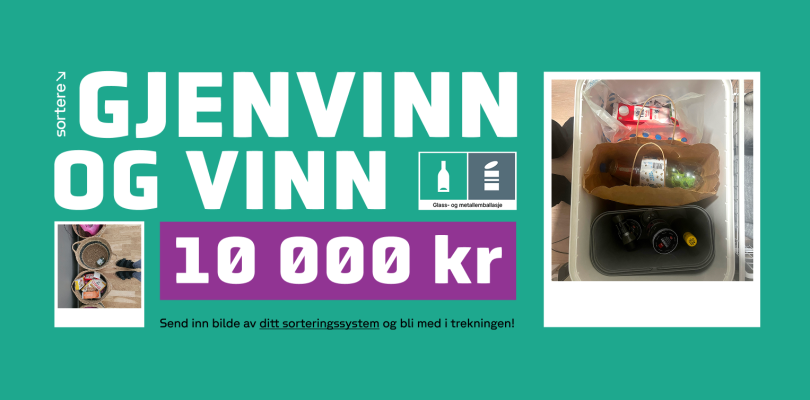 Gjenvinn og vinn!